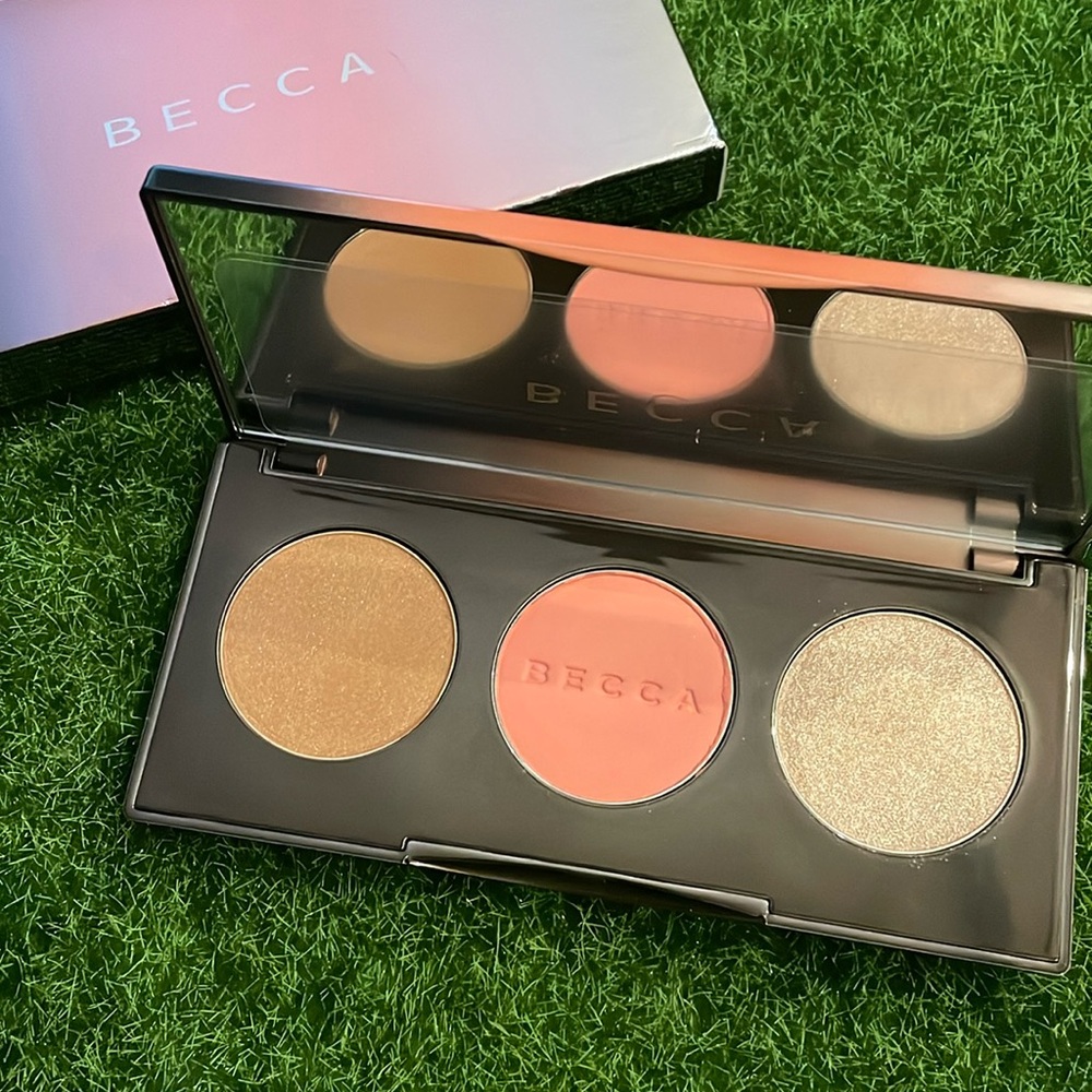 Becca Sunchased Palette - Ipanema Sunset, Apricot Blossom, Opal